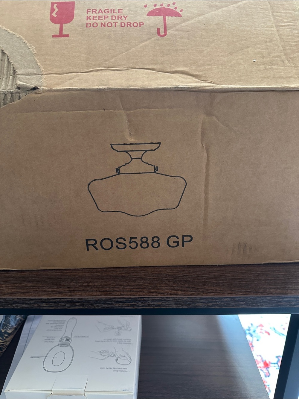 ROS588 GP Ceiling Light Fixture - gold